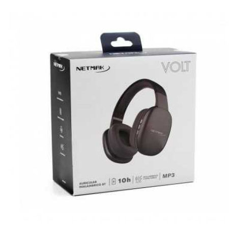 AURICULAR VINCHA BLUETOOTH DUAL NETMAK NM-VOLT